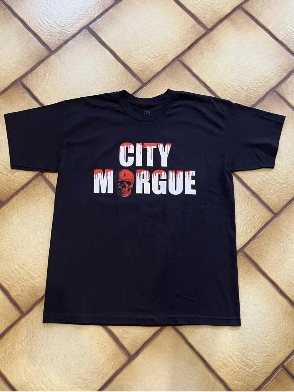 City Morgue Vlone Dogs Tee Large